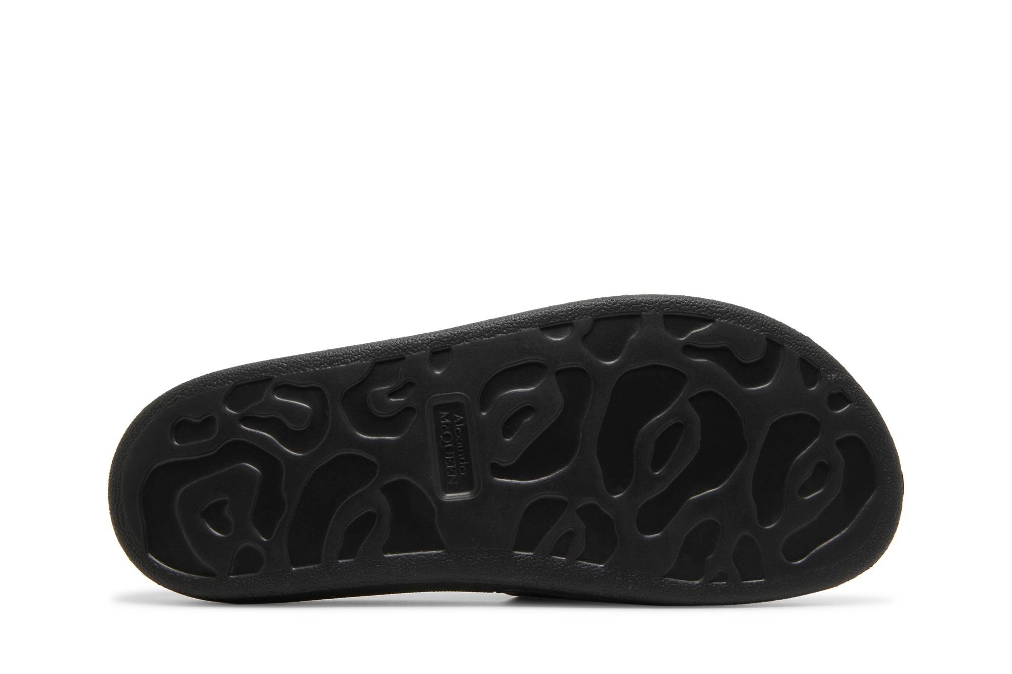 Alexander Mcqueen Wmns Logo Slides 'Black' - 4