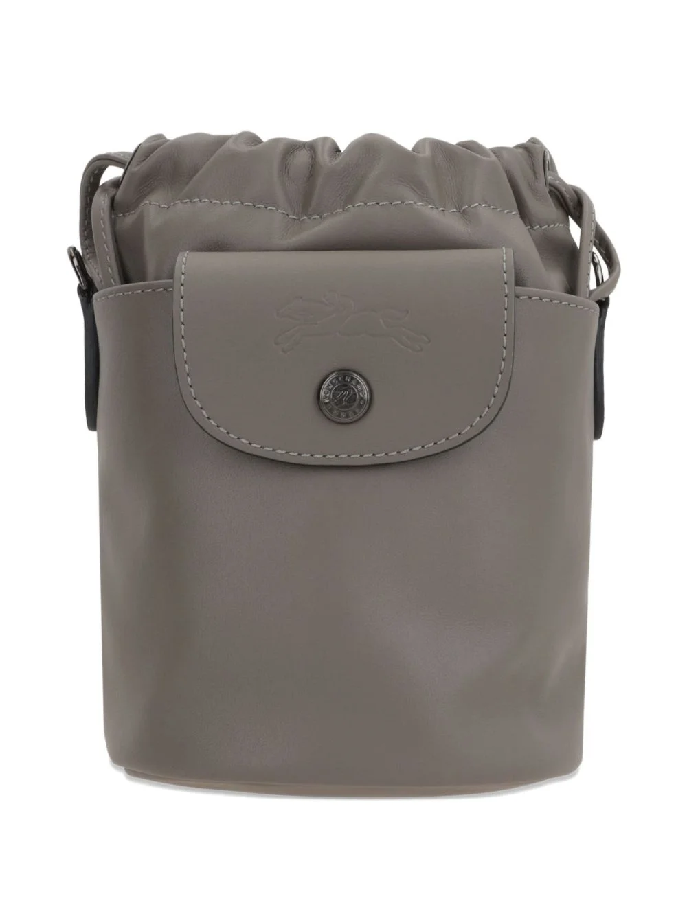 Le Pliage Xtra XS drawstring leather cross body bag - 1