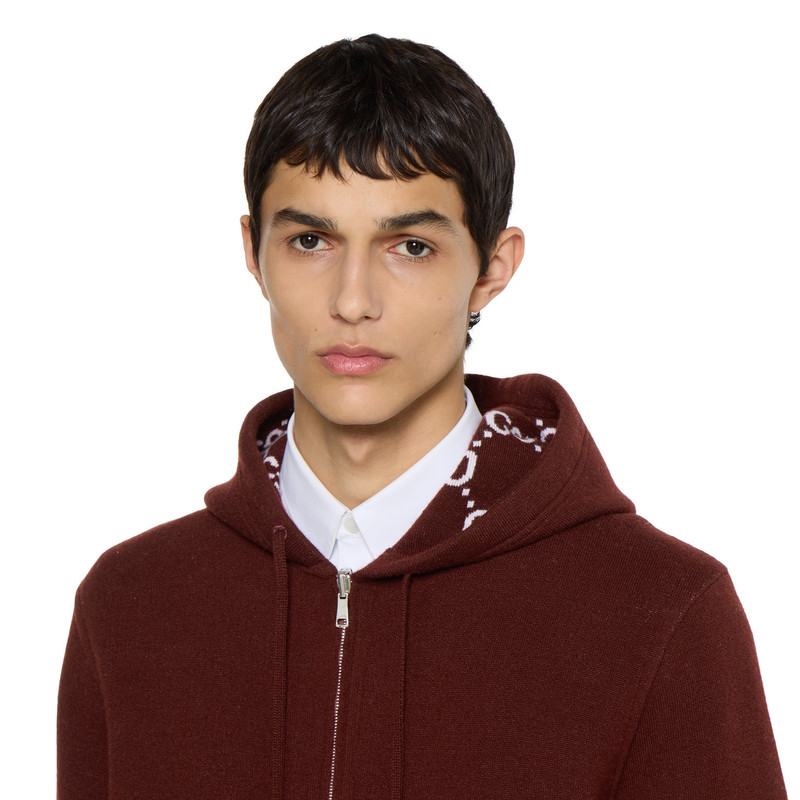 Reversible wool zip jacket 5