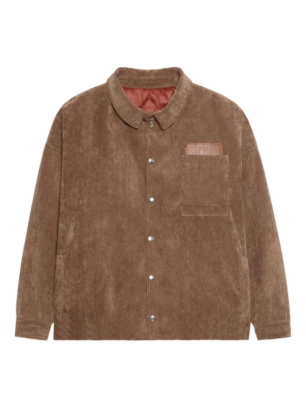 corduroy shirt jacket - 1