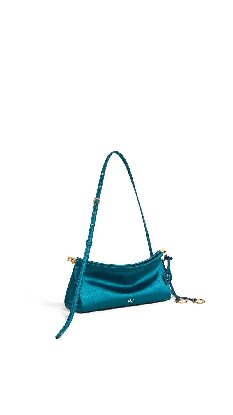 Alaïa LE CLICK EAST WEST SMALL BAG IN SATIN outlook