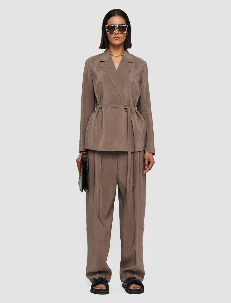 JOSEPH Textured Twill Mayet Jacket outlook
