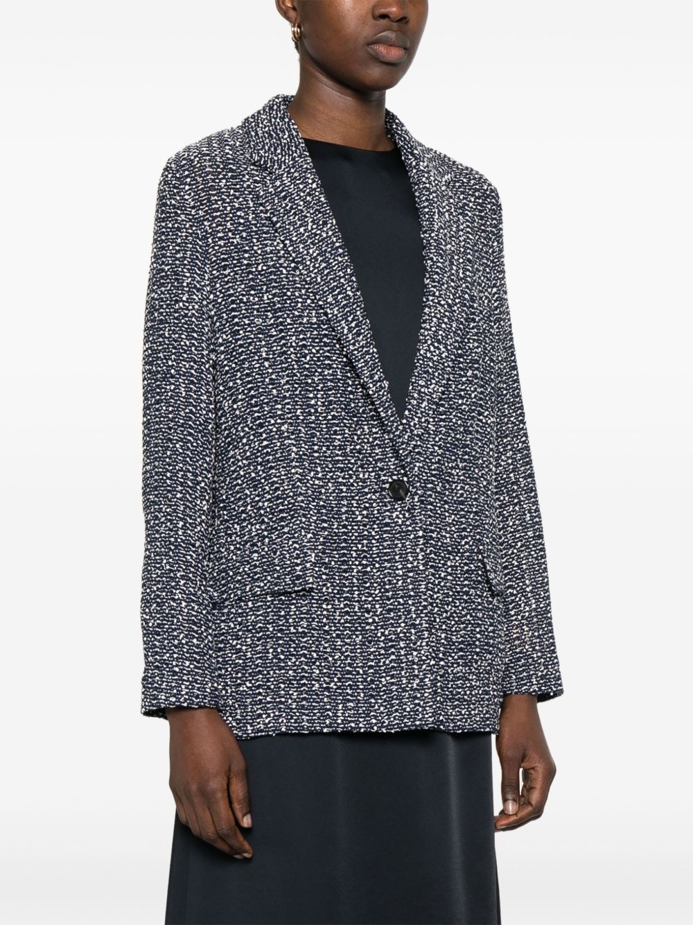 bouclé blazer - 3
