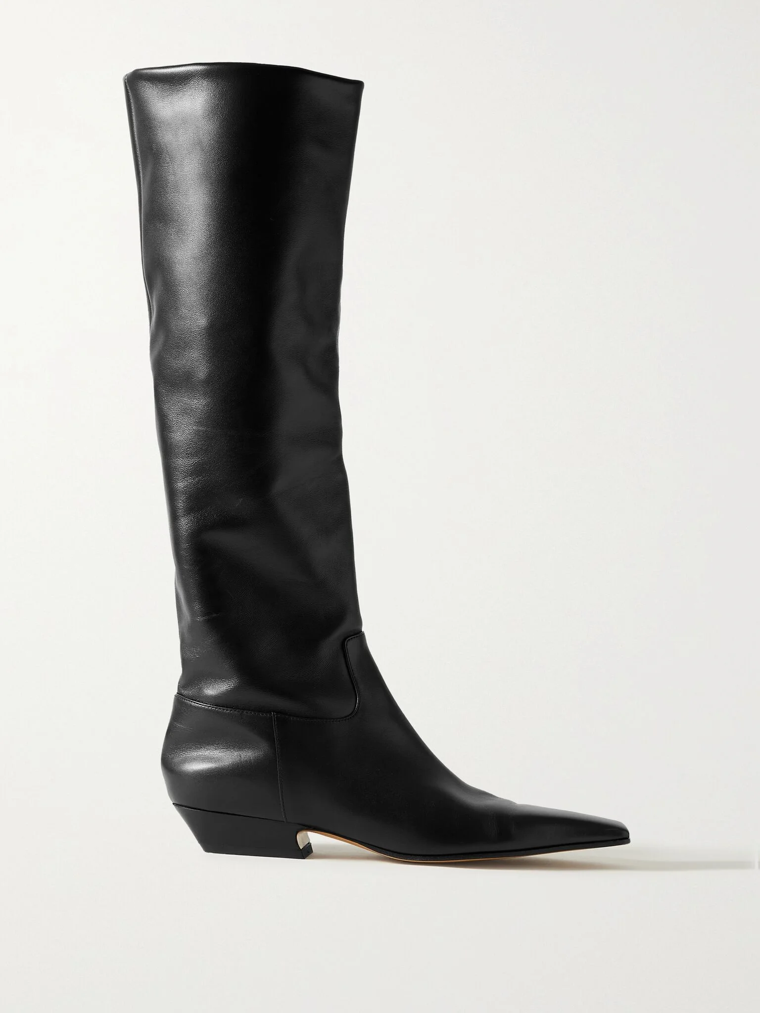 Marfa leather knee boots Black - 1
