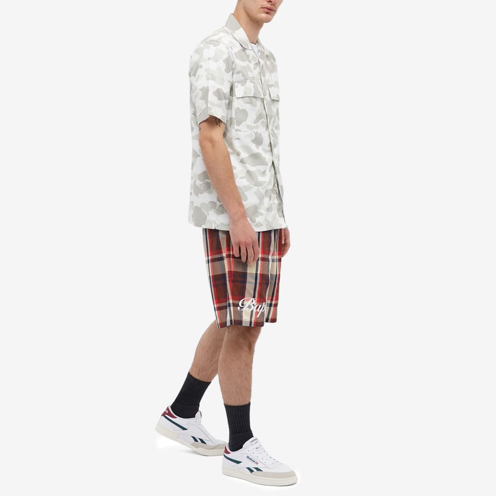 A Bathing Ape Bape Check Short - 6