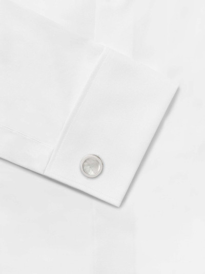 Lanvin Rhodium-Plated Mother-of-Pearl and Onyx Cufflinks outlook