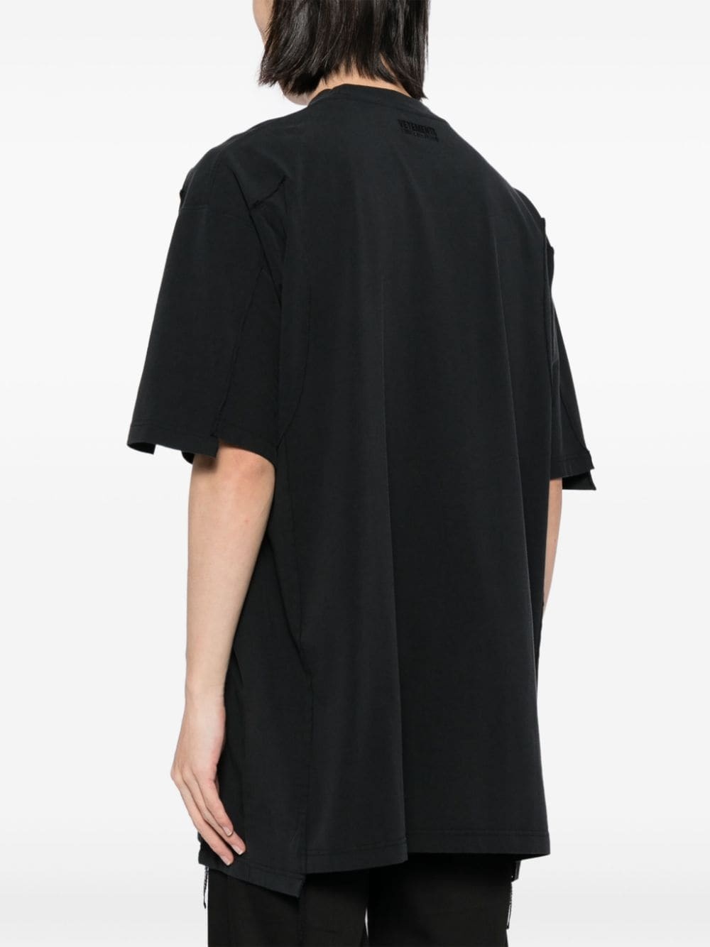 blackout cut-up t-shirt - 5