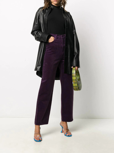 Carhartt straight-leg velvet trousers outlook