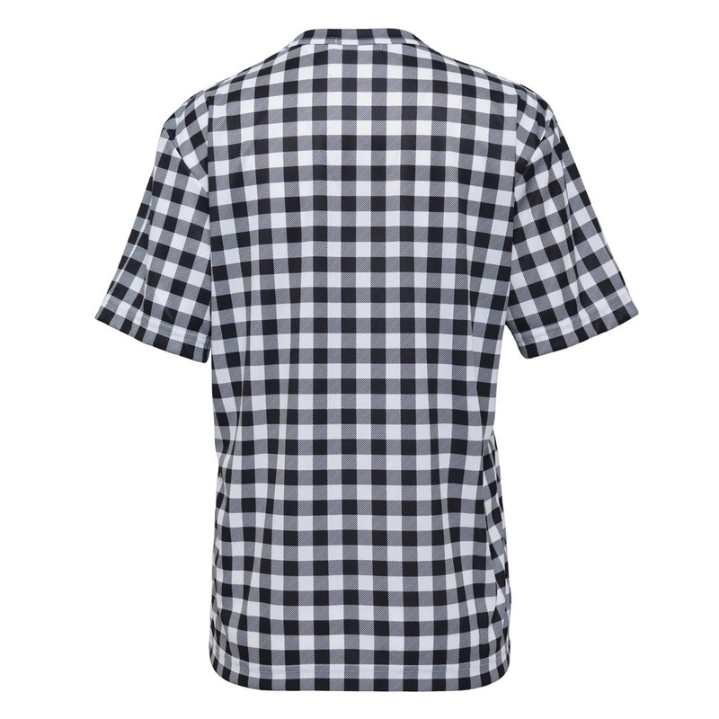 Comme Des Garçons Gingham Small Pattern T-Shirt outlook