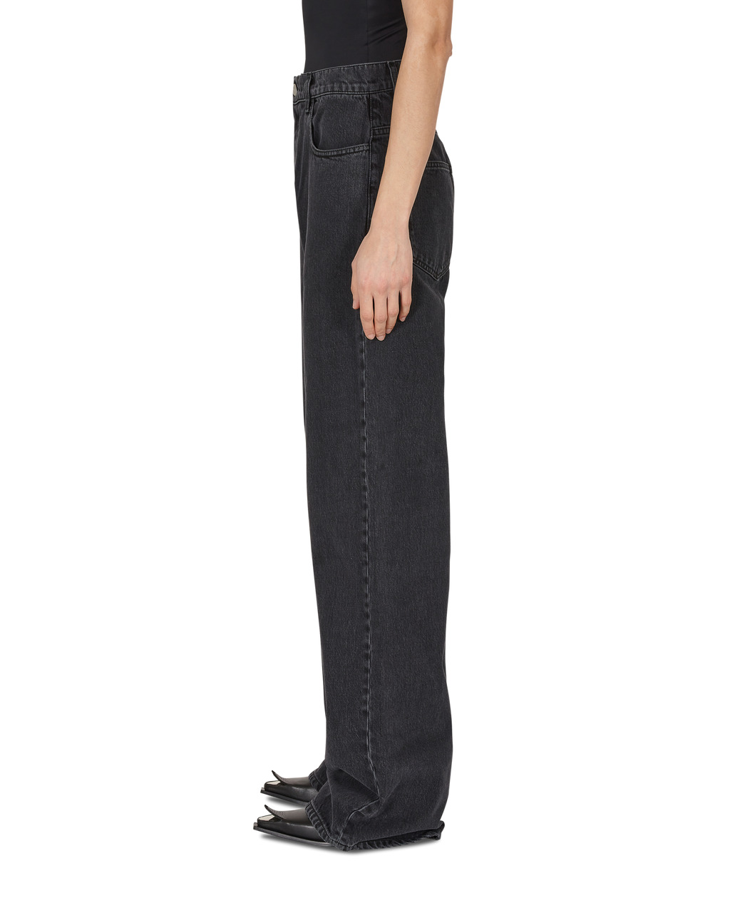 WIDE FIT DENIM JEANS - 8