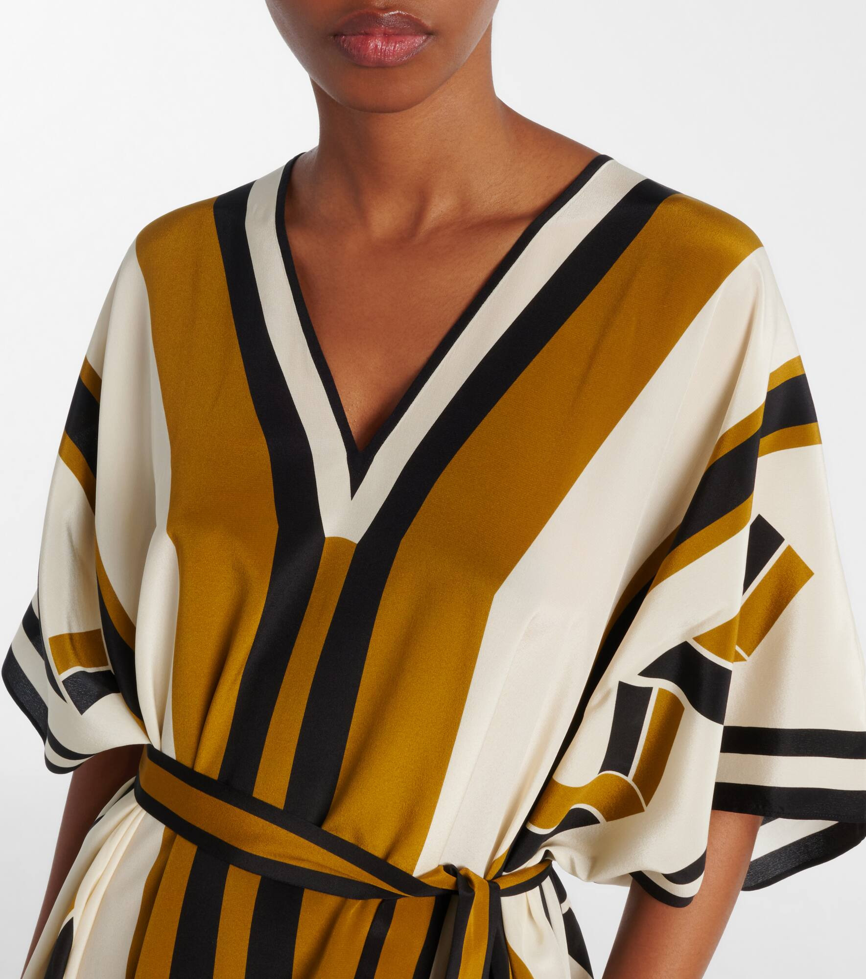 Frequence silk twill beach dress - 4