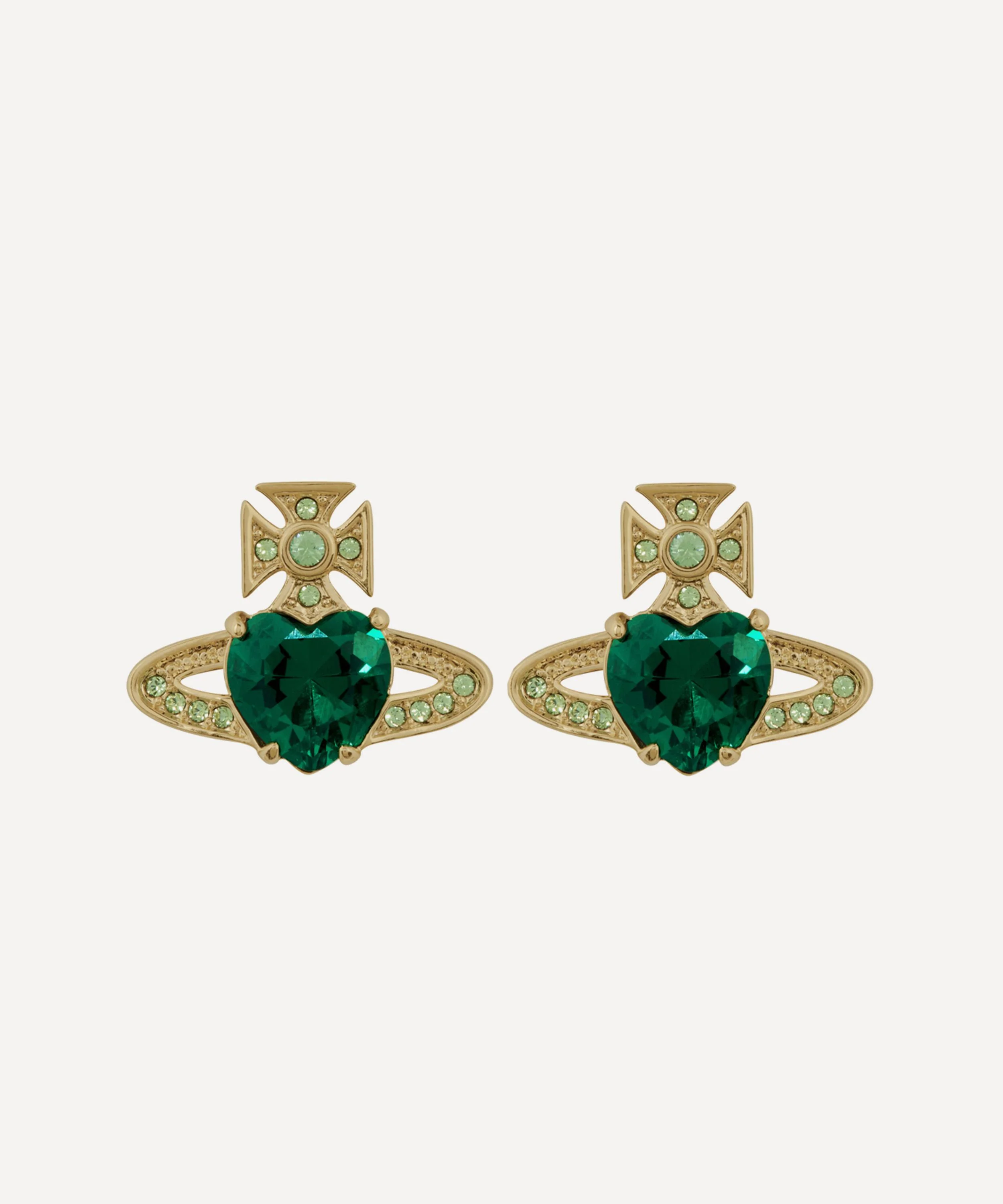 Gold-Tone Ariella Stud Earrings - 1