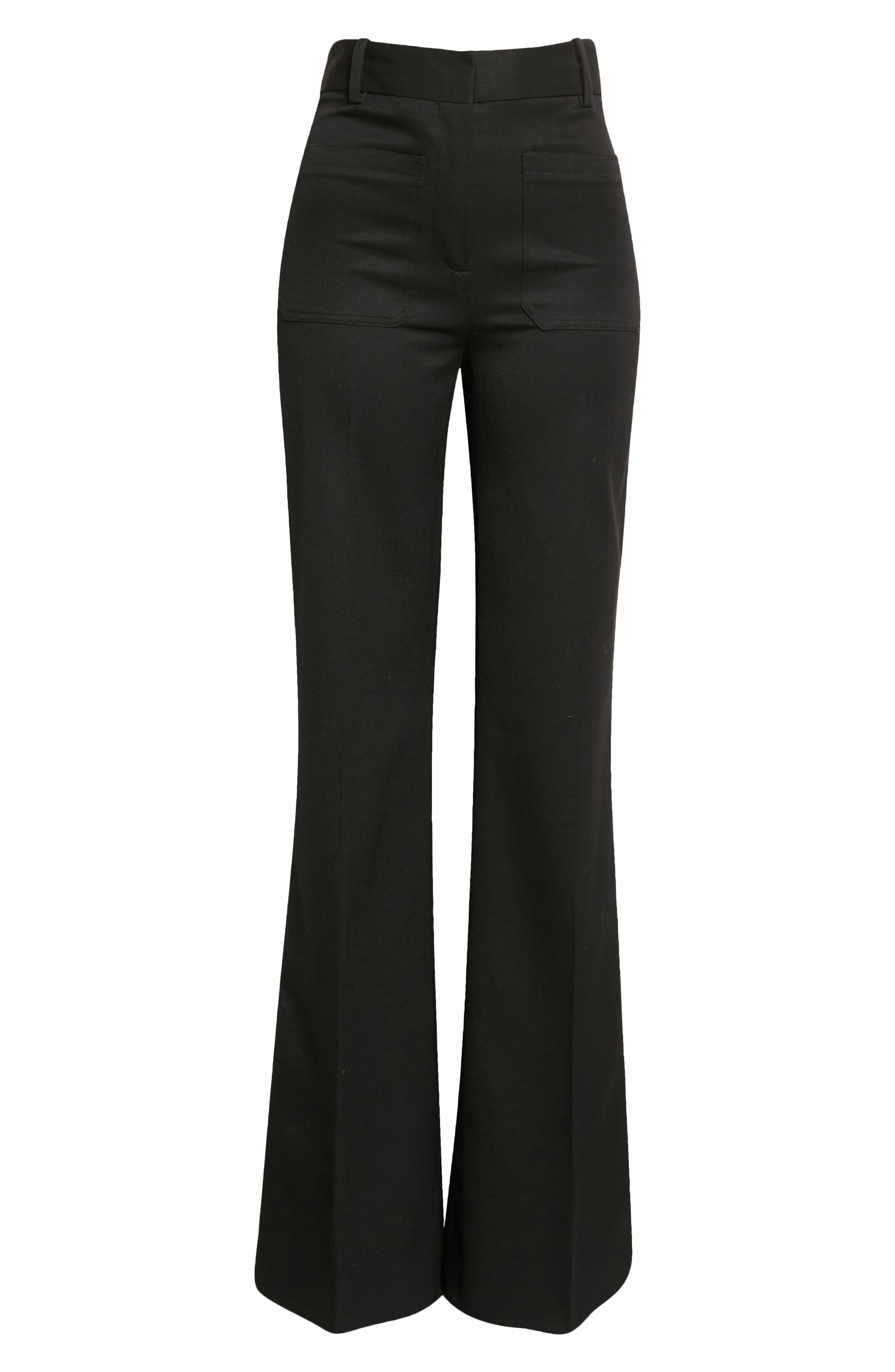 Christophe Wide Leg Virgin Wool Pants - 6