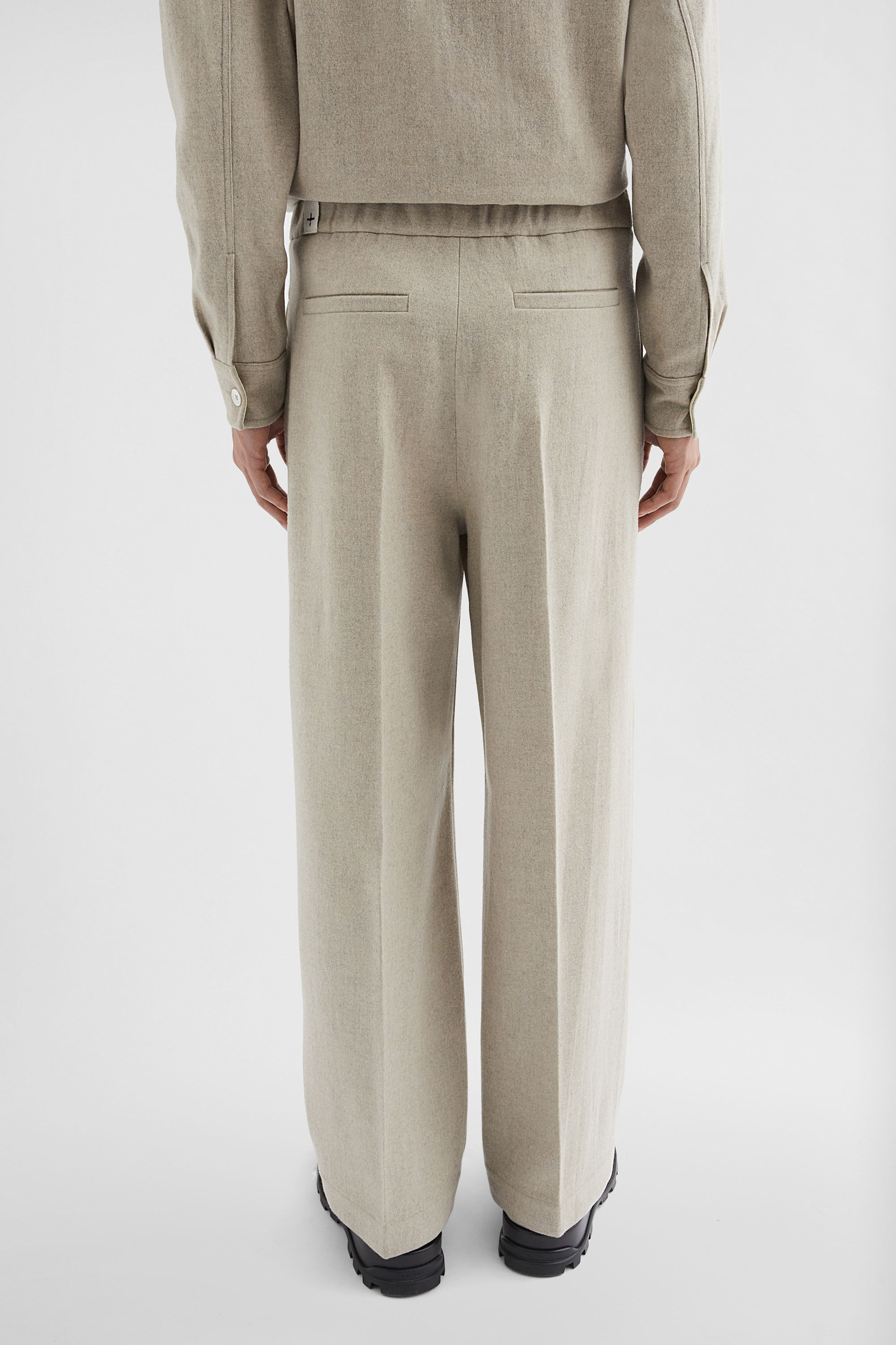 Wool Flannel Trousers - 3
