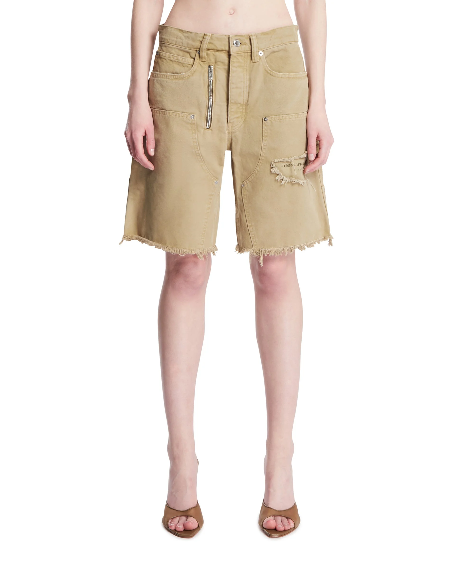 Green Carpenter Shorts - 1
