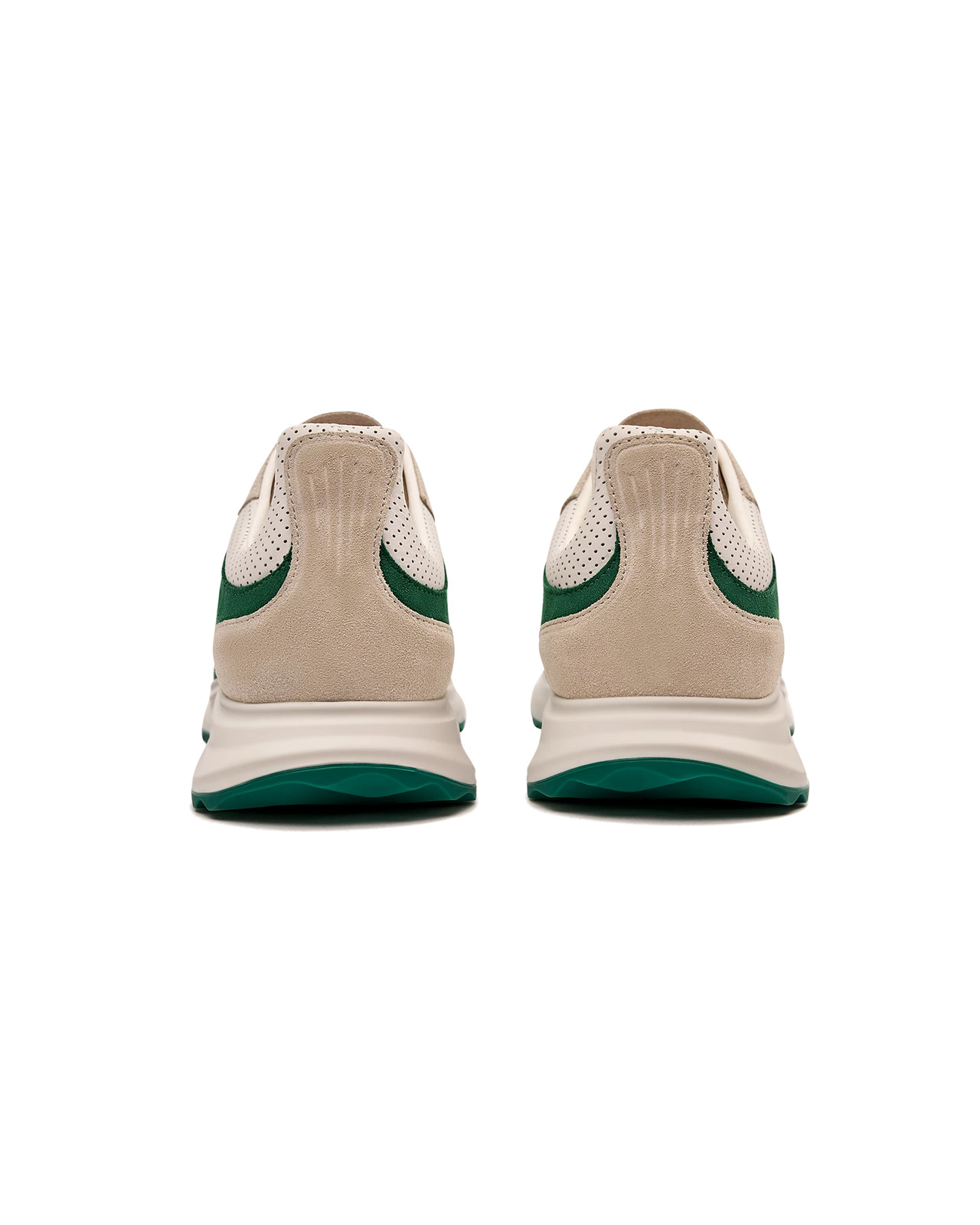 Men's White & Green Stade Sneaker | Casablanca Paris - 7