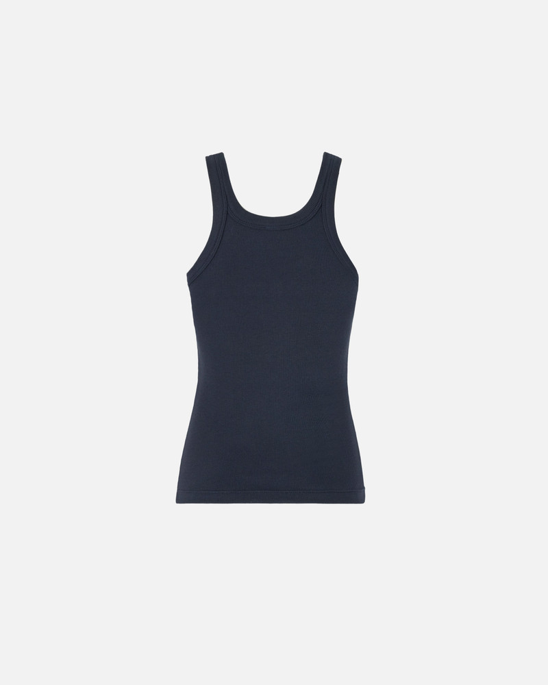 RIBBED VEST TOP WITH PINKO 3D LOGO 5