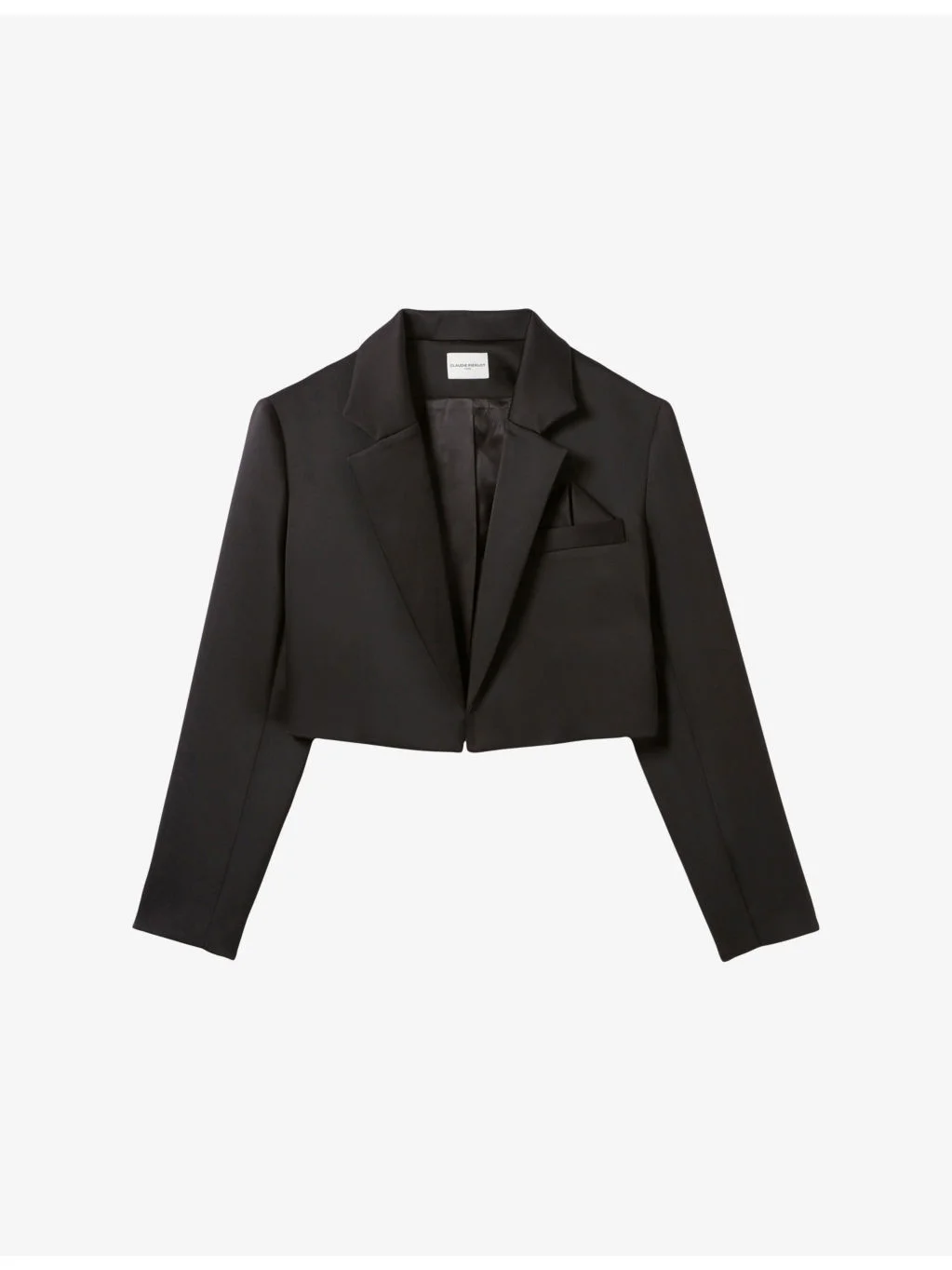 Tailored Lapel-Collar Woven Jacket - 1