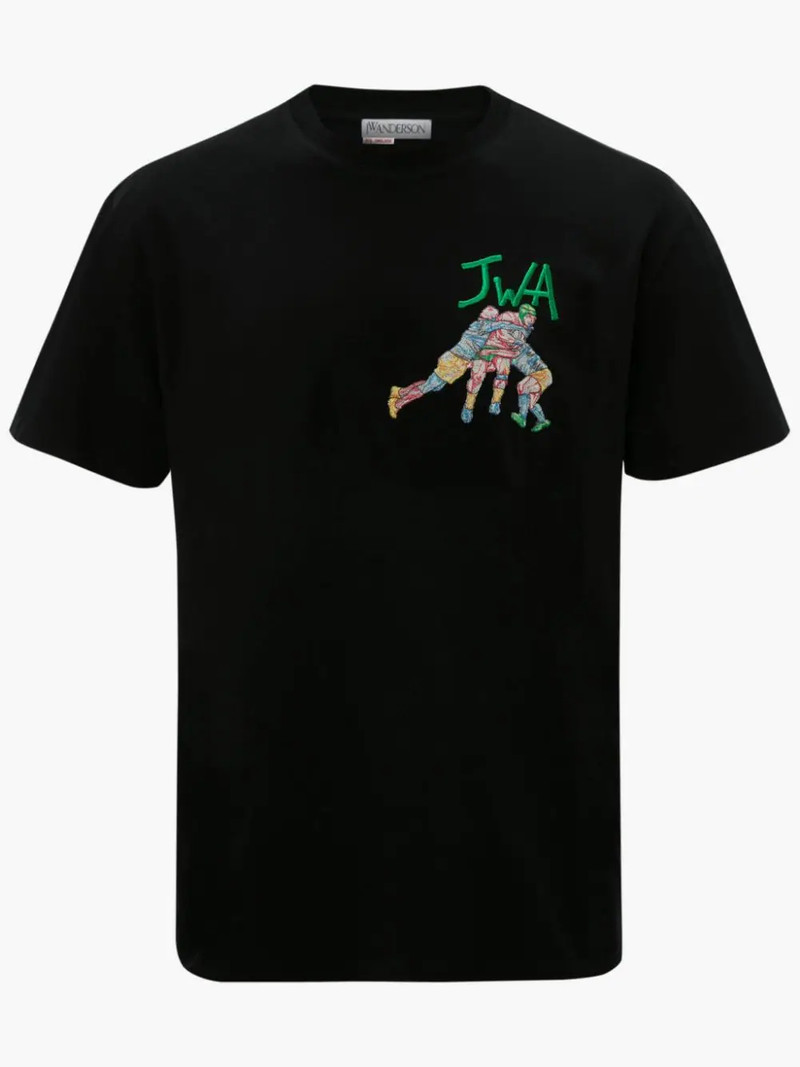 EMBROIDERED RUGBY TEAM JWA T-SHIRT 1