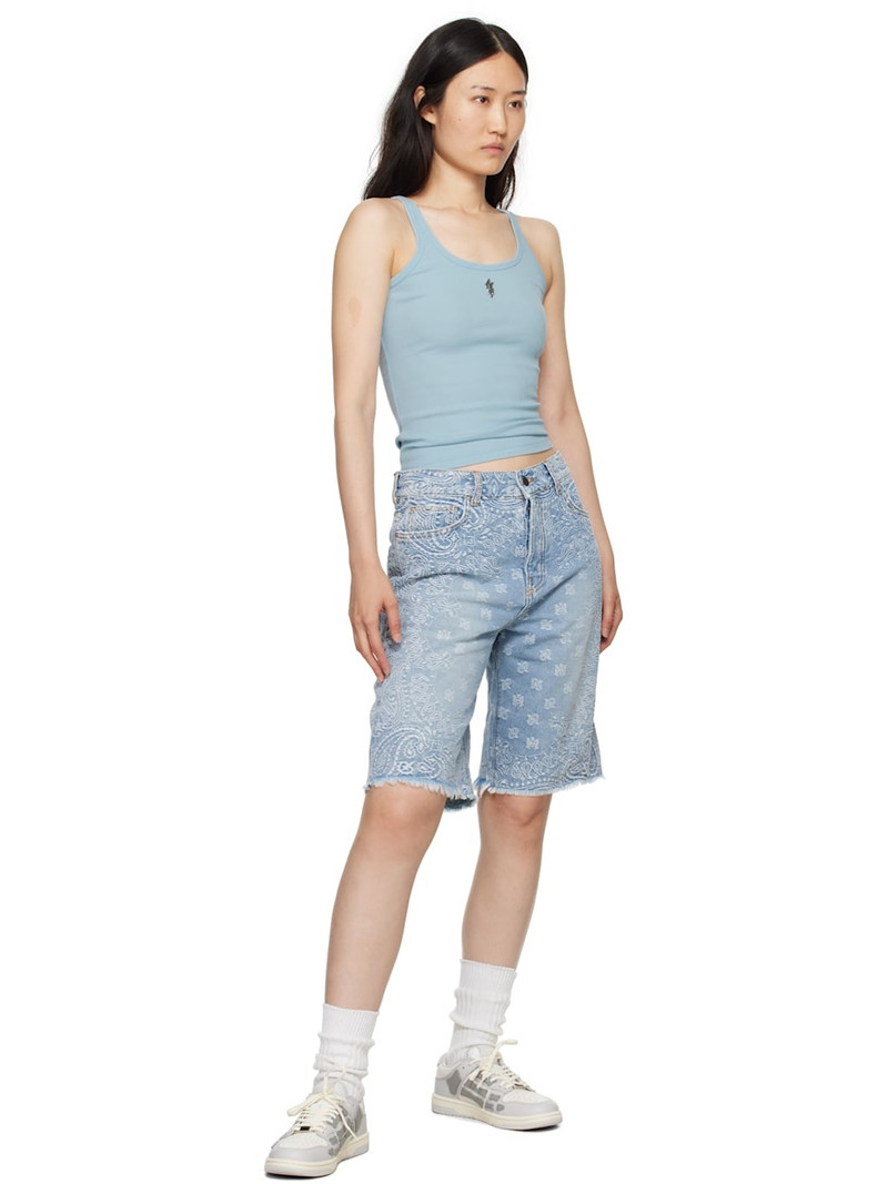 AMIRI Gray & White Skel Top Low Sneakers outlook
