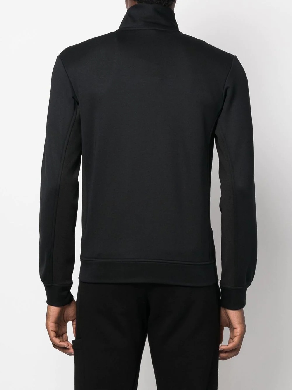 high-neck zipped sweatshirt - 4