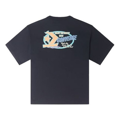 Converse Converse Retro Sail Boat Graphic T-shirt 'Black' 10025441-A01 outlook
