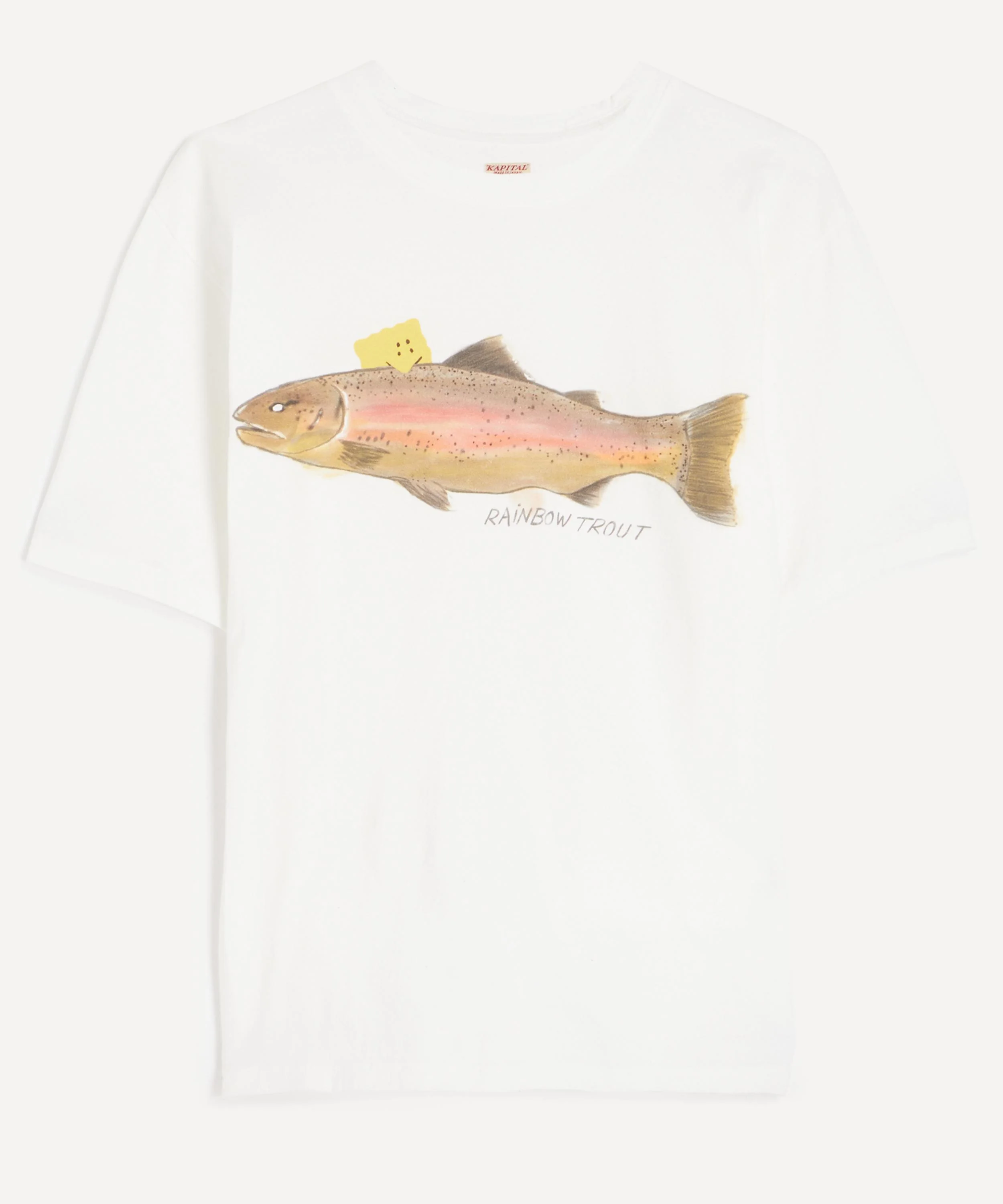 Jersey Trout Peckish Rainbowy Crew T-Shirt - 1