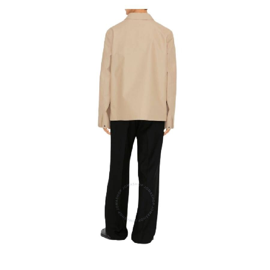 Burberry Burberry EKD Logo Embroidered Shirt Jacket