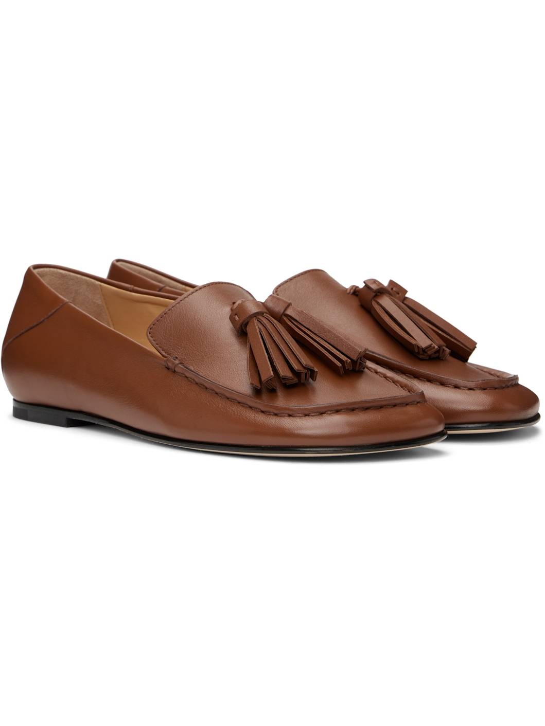 Brown Drew Loafers - 4