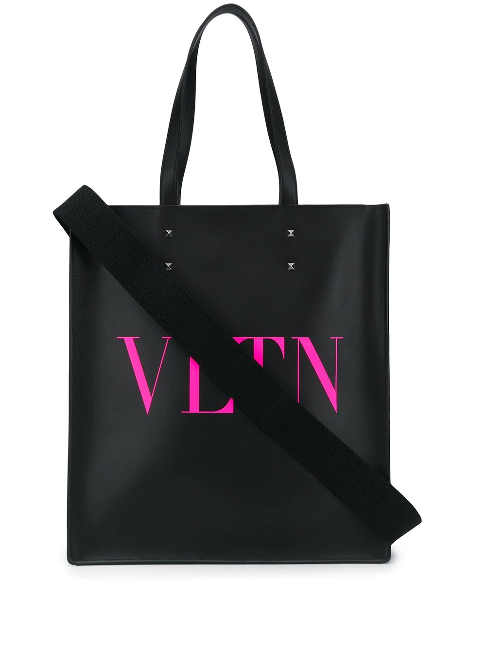 VLTN leather tote bag - 1