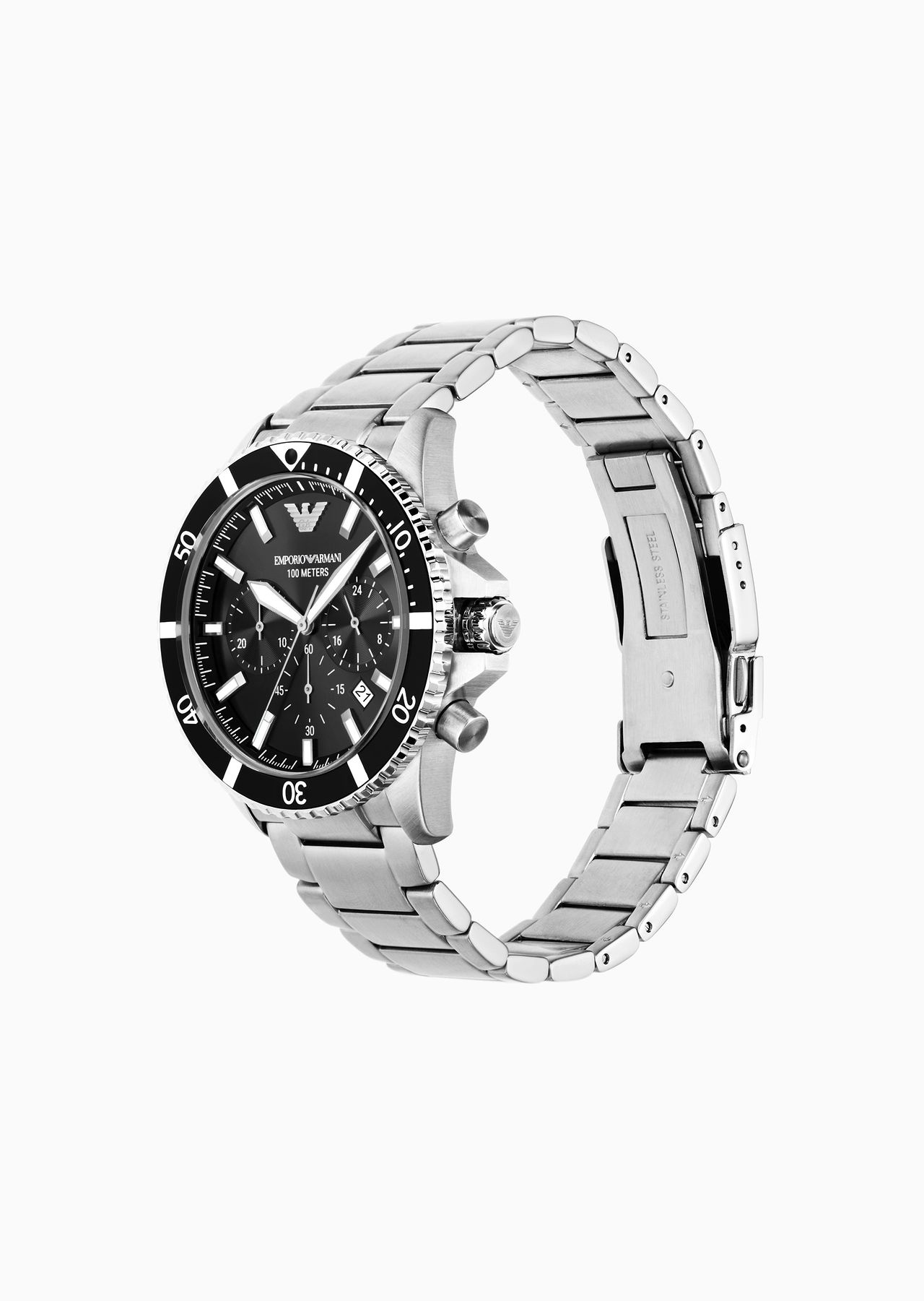 Chronograph Stainless Steel Watch - 2