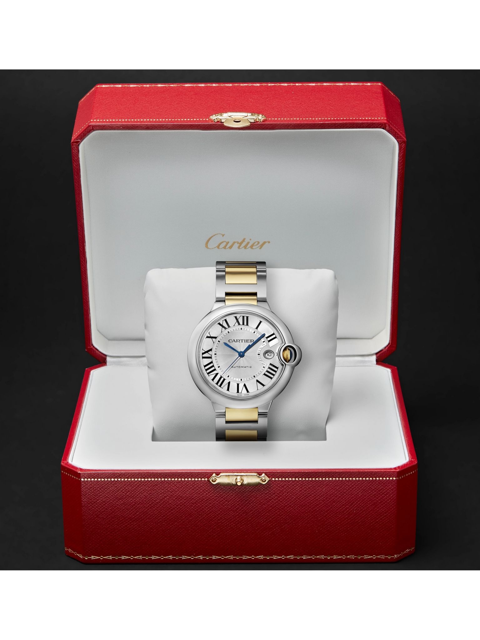 Ballon Bleu de Cartier Automatic 42mm Stainless Steel and 18-Karat Gold Watch, Ref. No. CRW2BB0022 - 8