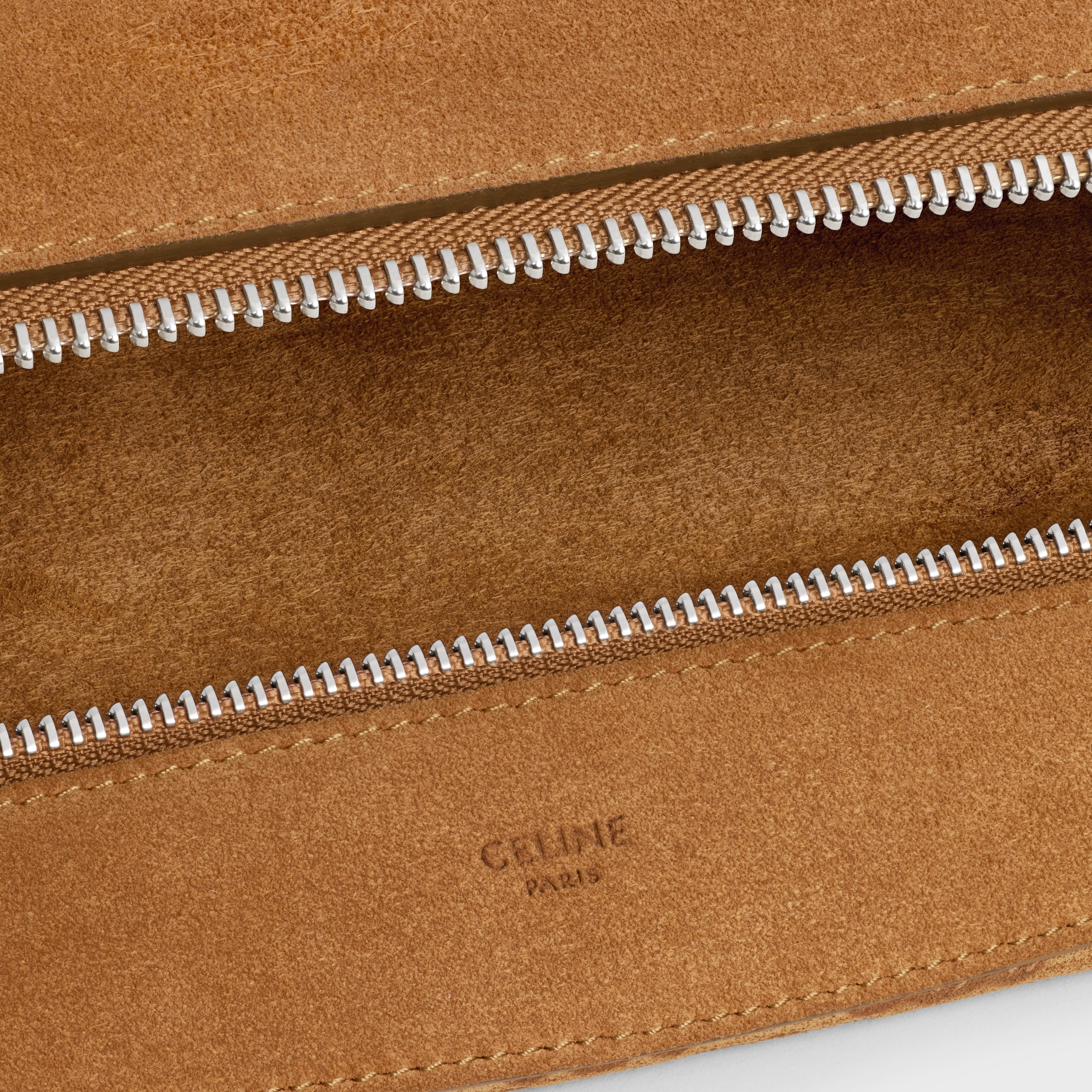 Large Strap Romy in SUEDE CALFSKIN WITH TRIOMPHE ALL OVER - 4