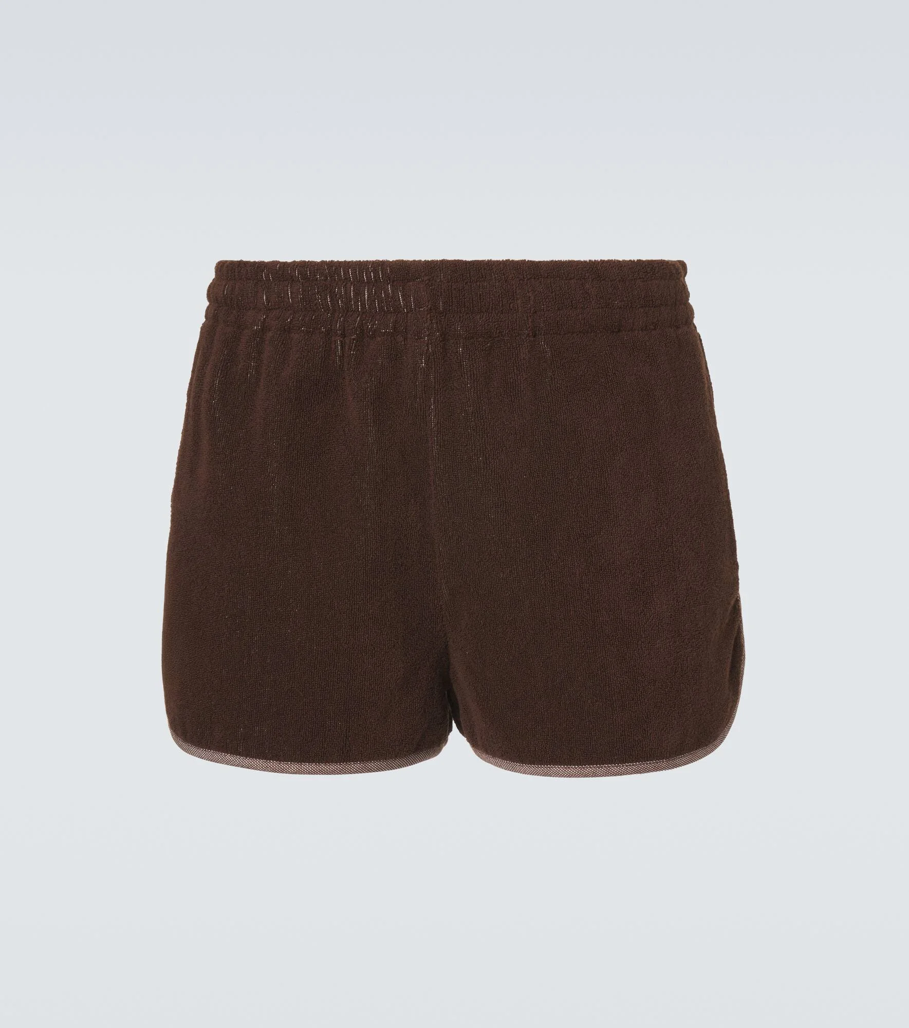 Logo cotton terry shorts - 1
