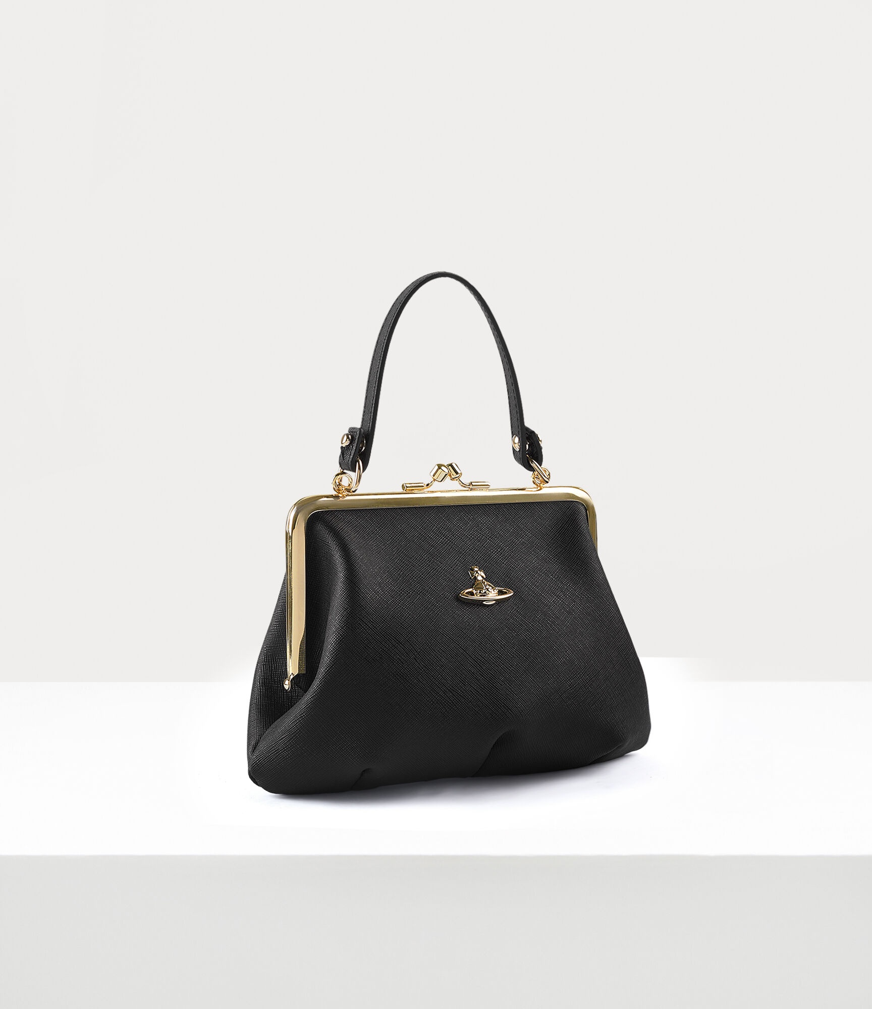 SAFFIANO PLAIN FRAME PURSE 4