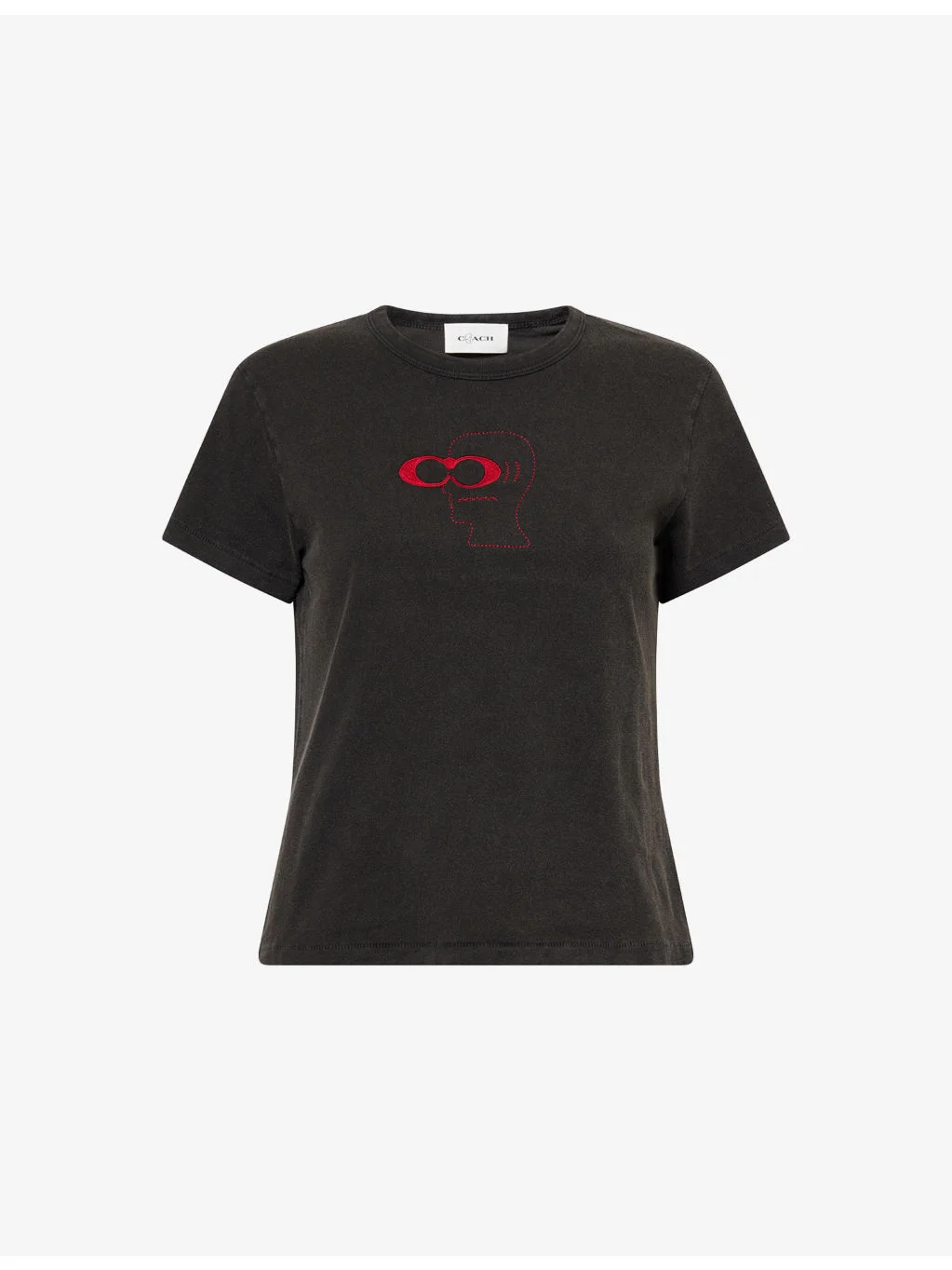 Coach x Brain Dead Logo 90s' Fit Cotton-Jersey T-Shirt - 1