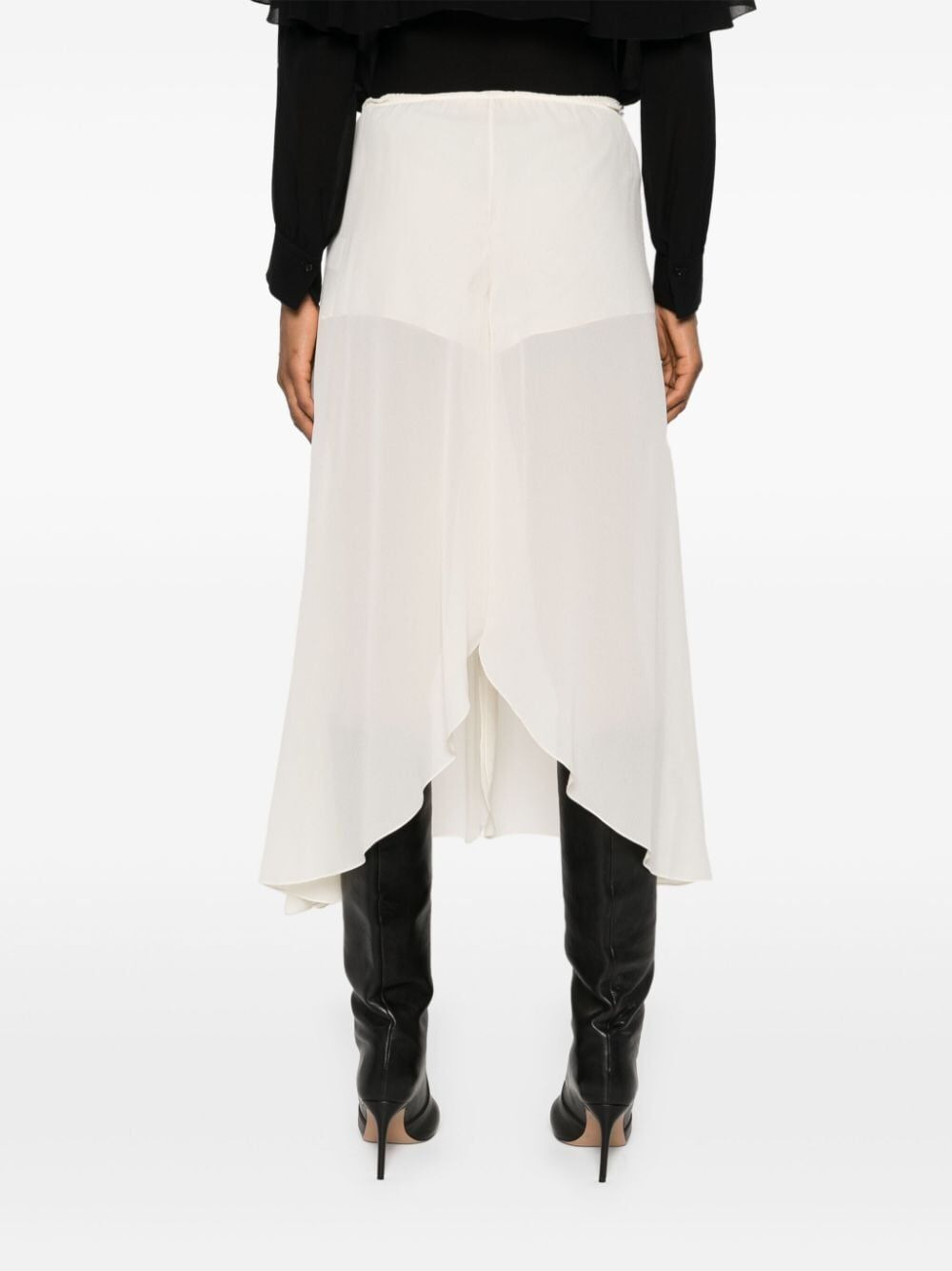 Chloe Women Silk Georgette Long Skirt - 4
