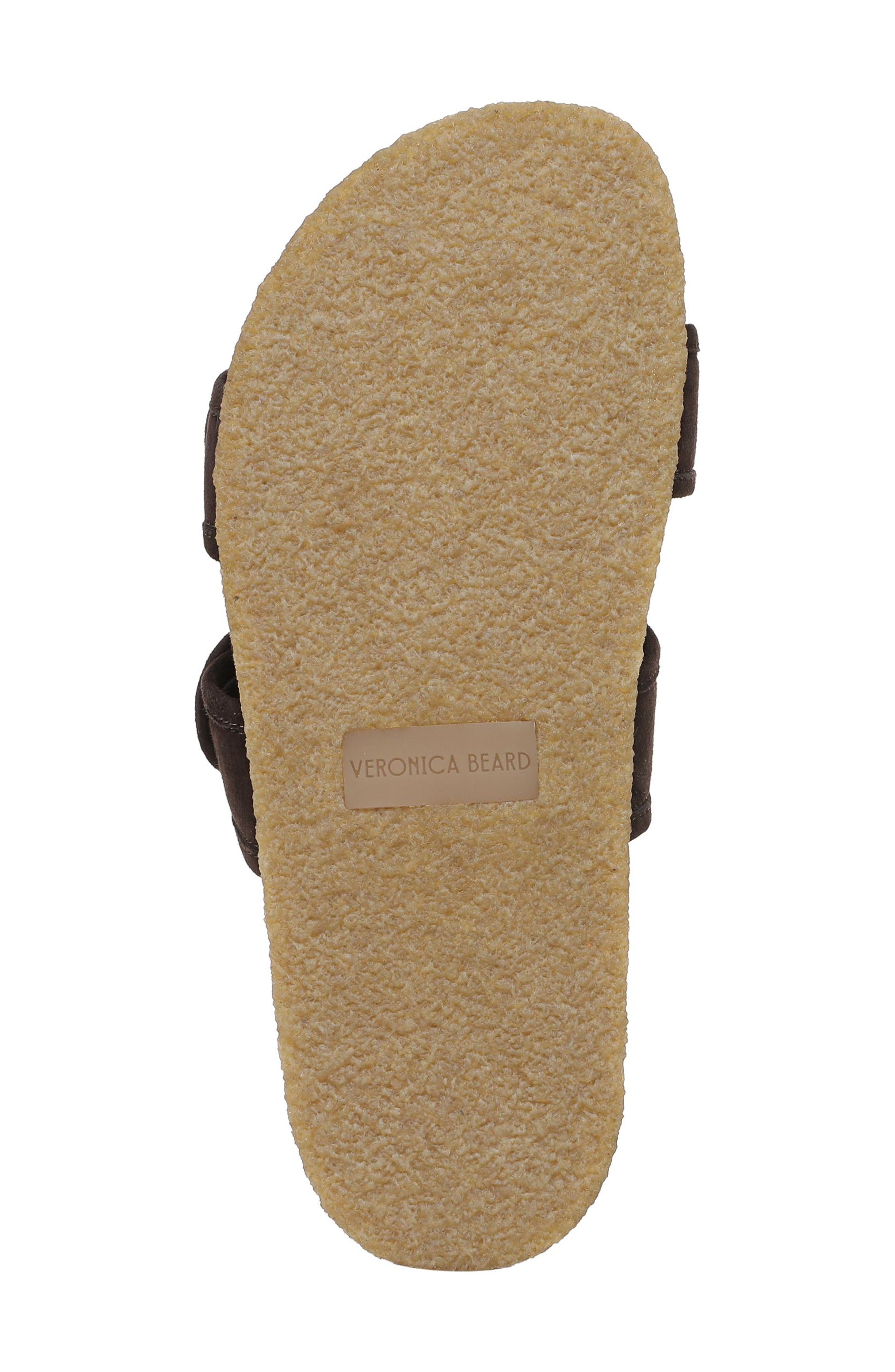 Veronica Beard Percey Slide Sandal in Espresso at Nordstrom - 6