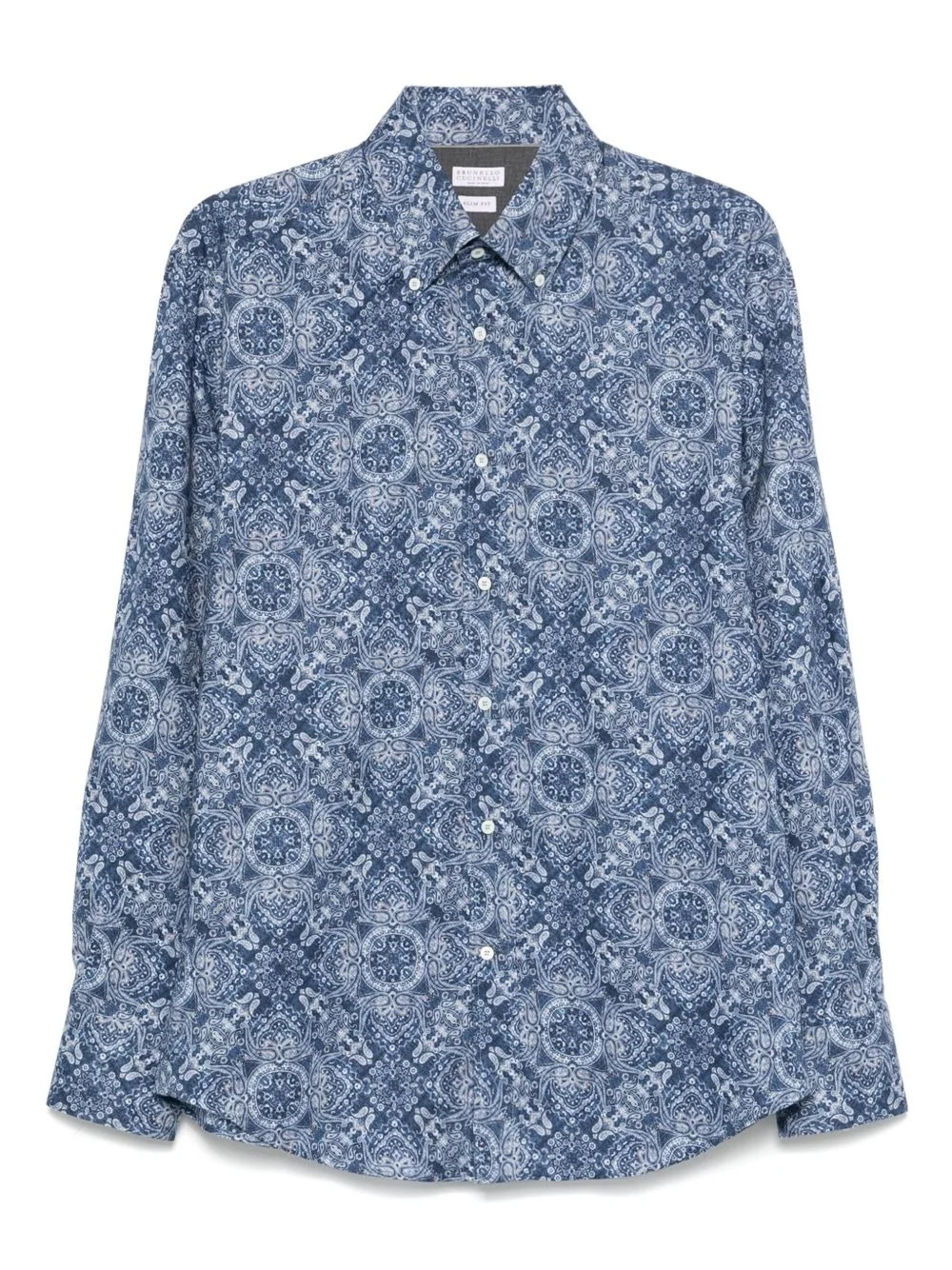 paisley-print shirt - 1