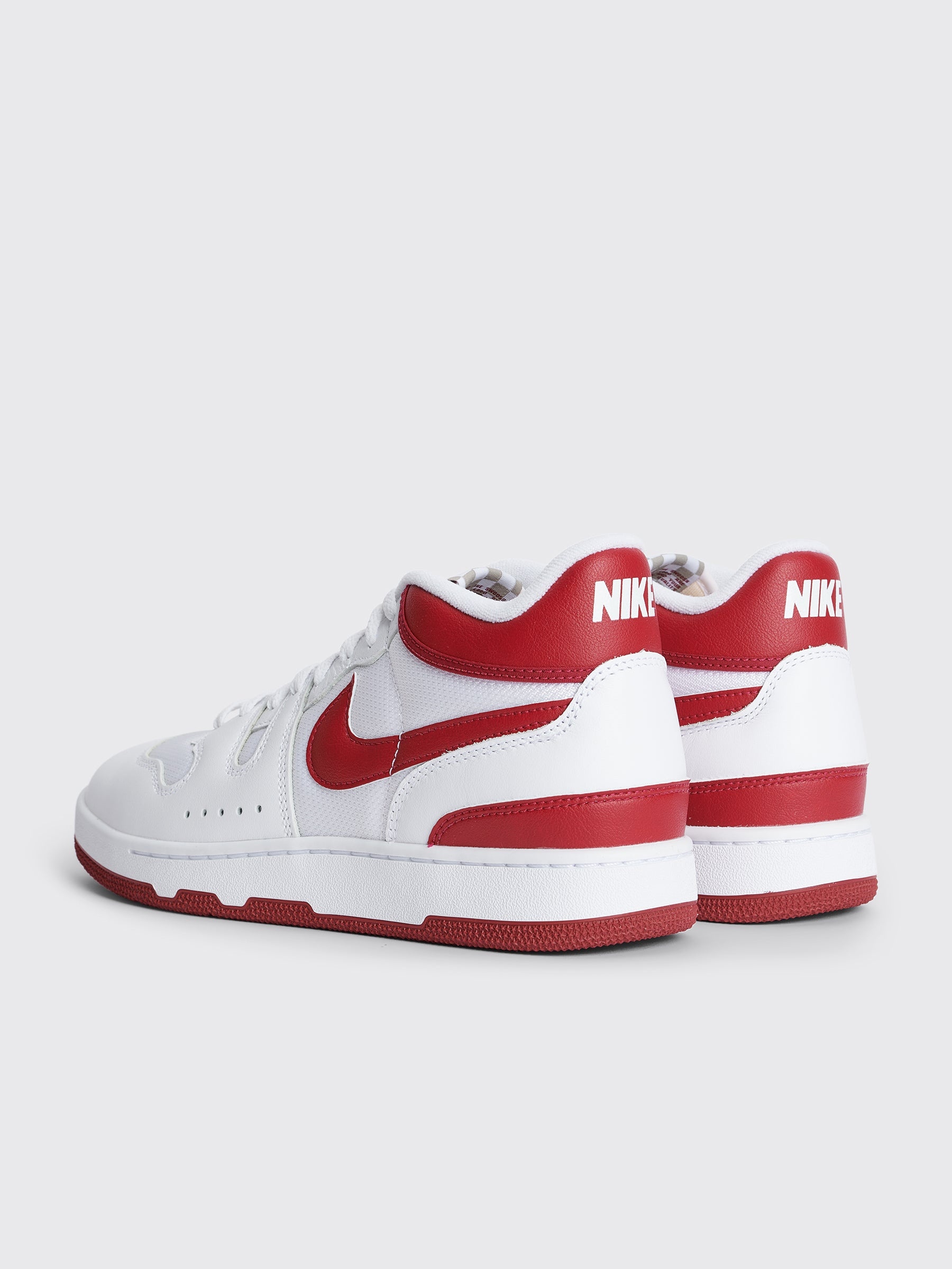 NIKE MAC ATTACK QS SP WHITE / RED CRUSH - 4