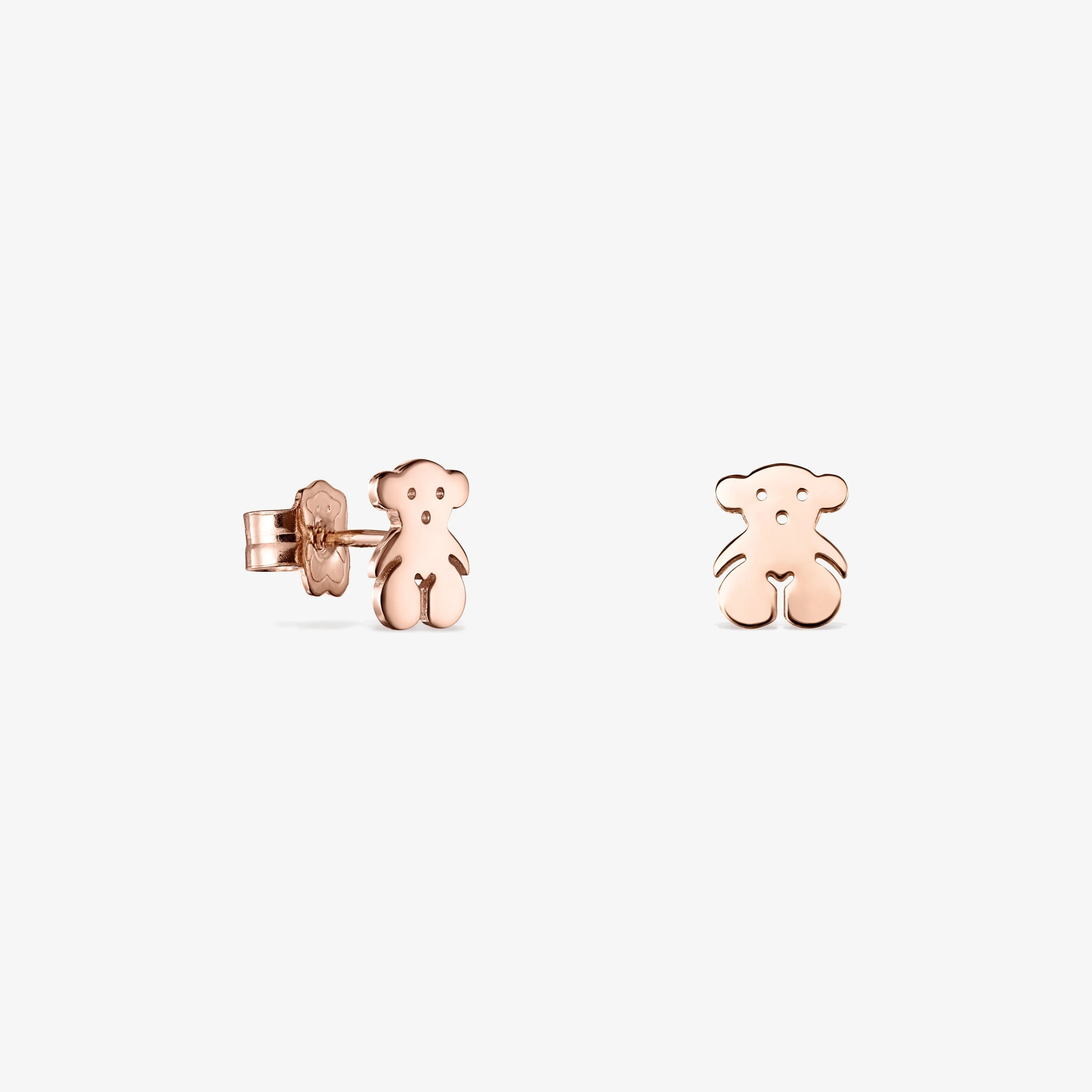 Rose 18K gold vermeil Sweet Dolls Earrings - 1