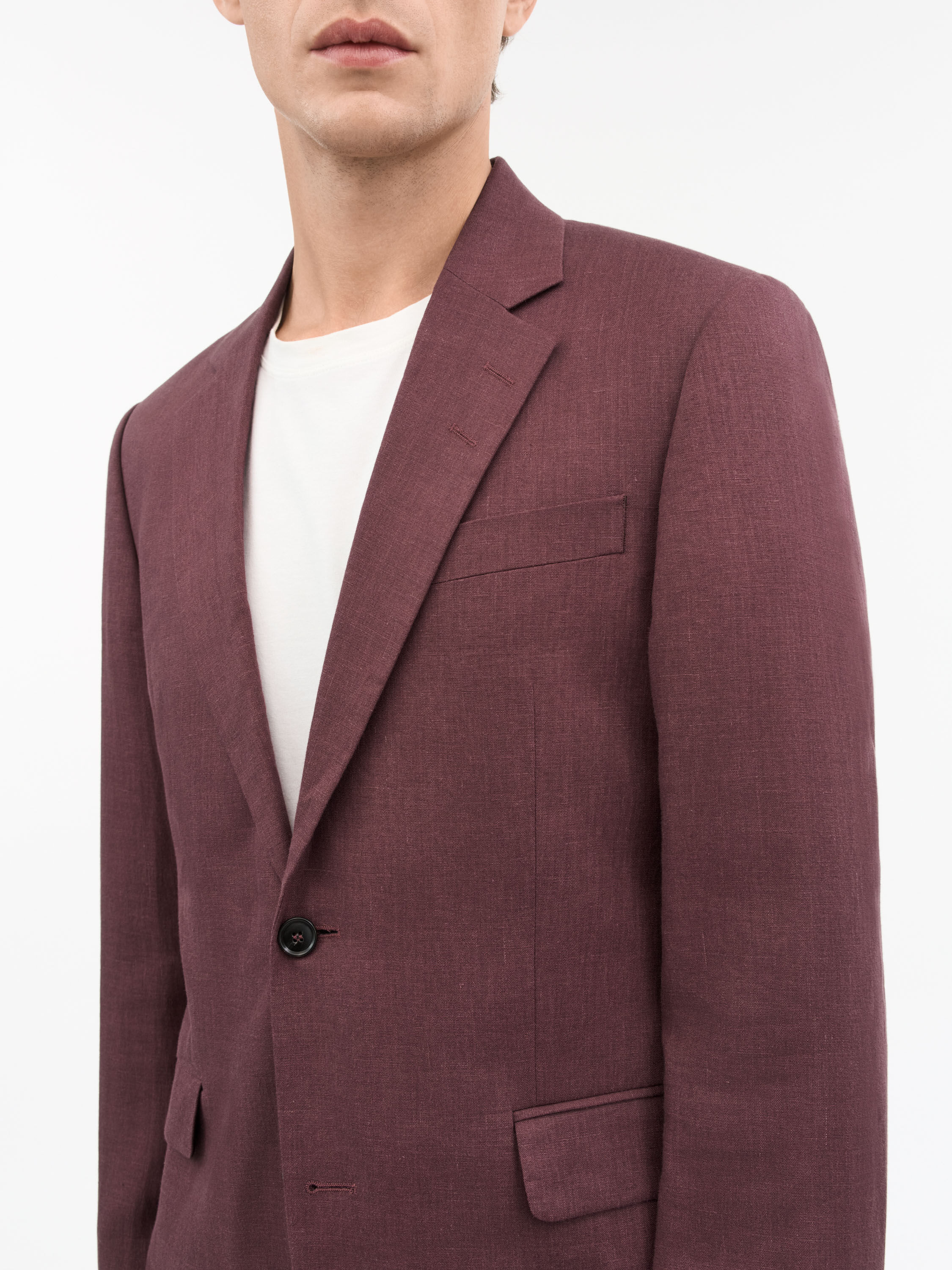 Justin Slim-Fit Classic Linen Jacket - 6