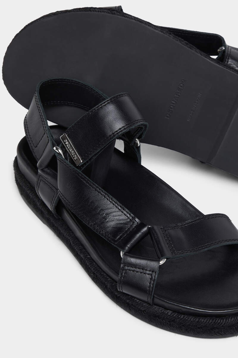 DEEP BLACK ESPADRILLES - 5