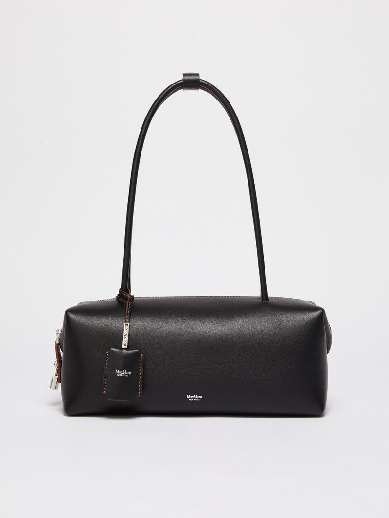 HOLDALLSTRING Natural leather bowler bag 1
