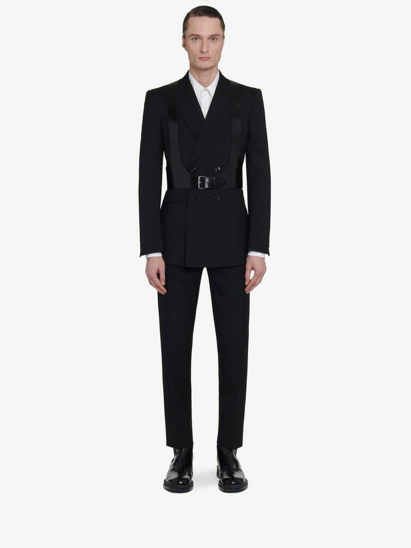 Men's Leather Harness in Black 3