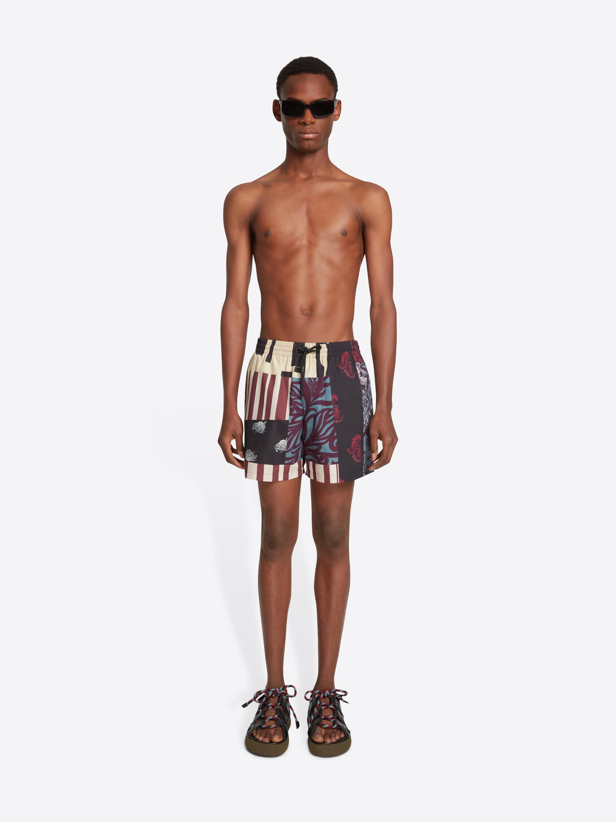 PATCHED SWIM SHORTS - 2