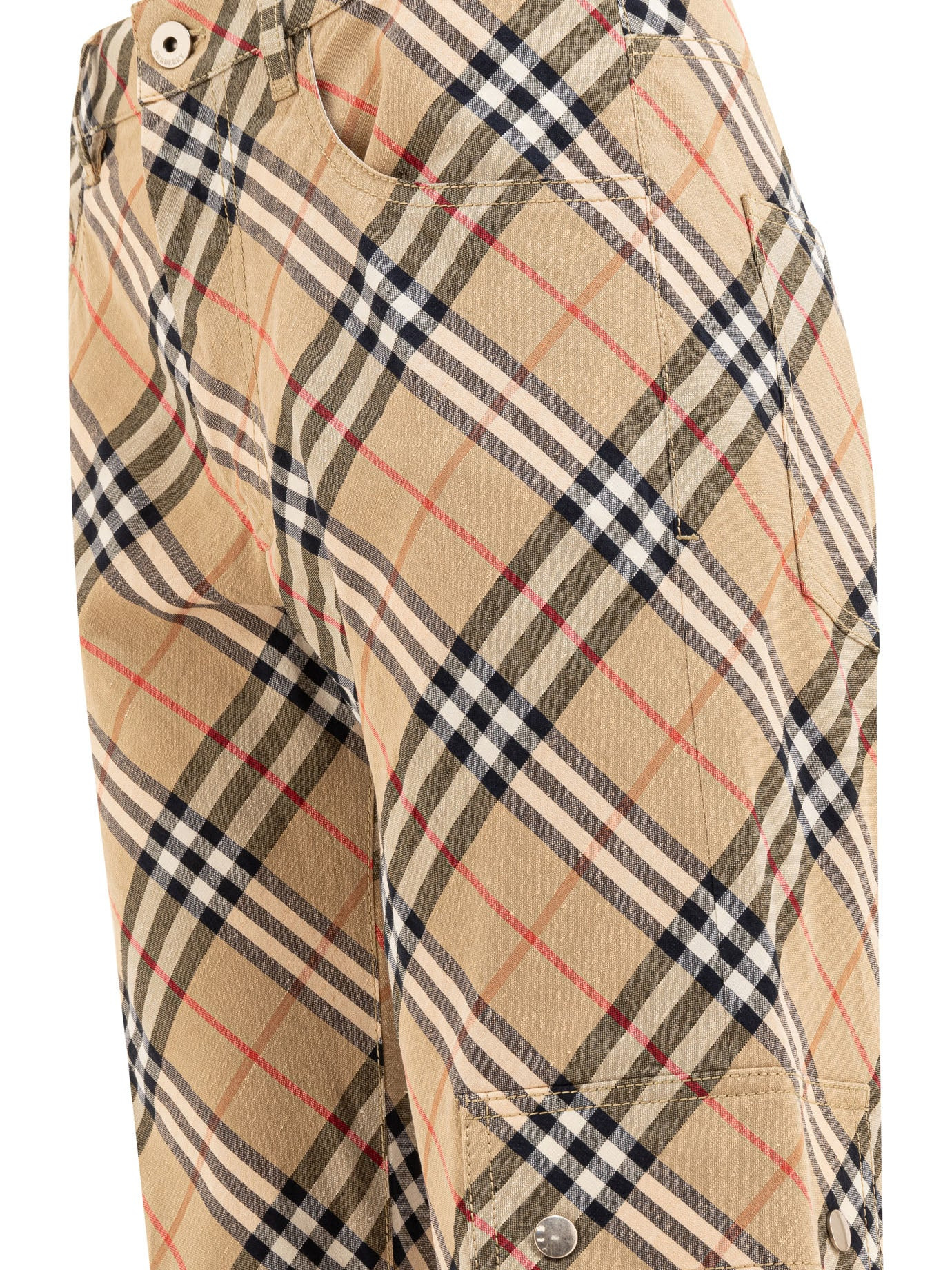 Burberry "check" Cargo Trousers - 4