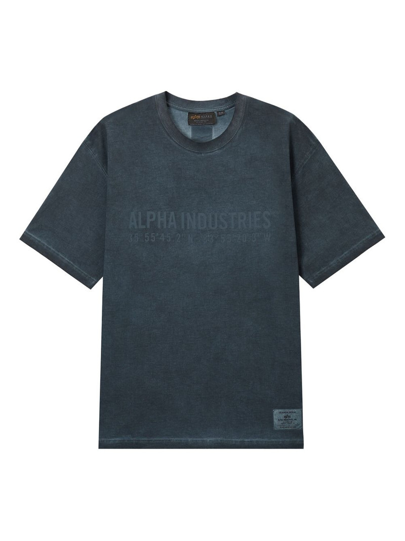 logo-print crew-neck T-shirt 1