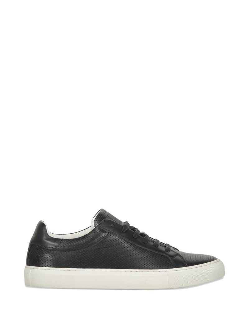 lace-up leather sneakers 1
