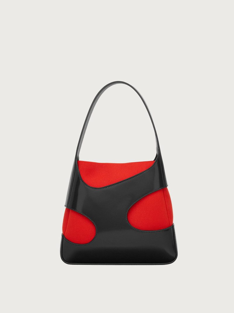 Shoulder bag with cut-out detailing (S) 4